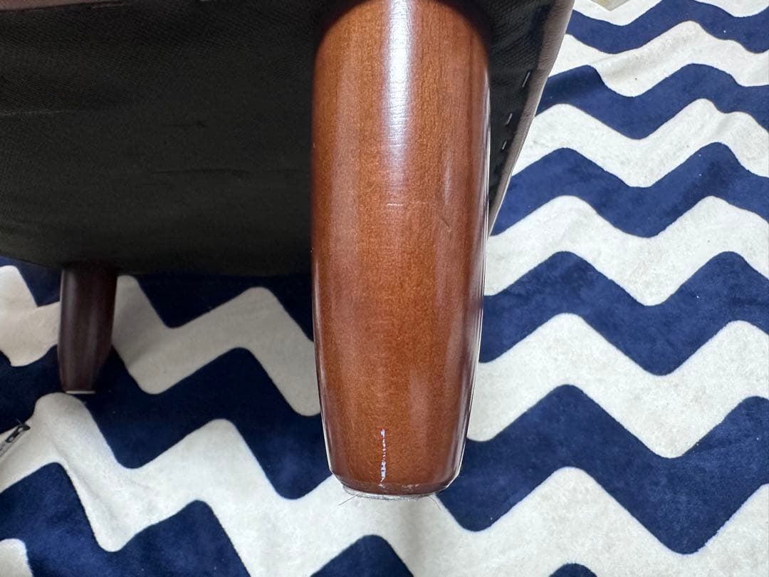 【値下げ】カリモク60 オットマン　スツール　キャメル