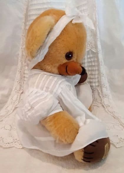 期間限定価格　マスタード色のビンテージ チーキー 43cm