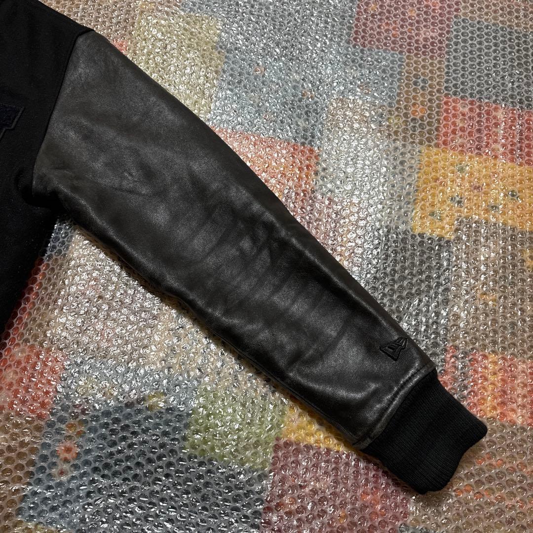 new era ニューエラ スタジャン レザー ニューエラ ラムレザー 刺繍 革