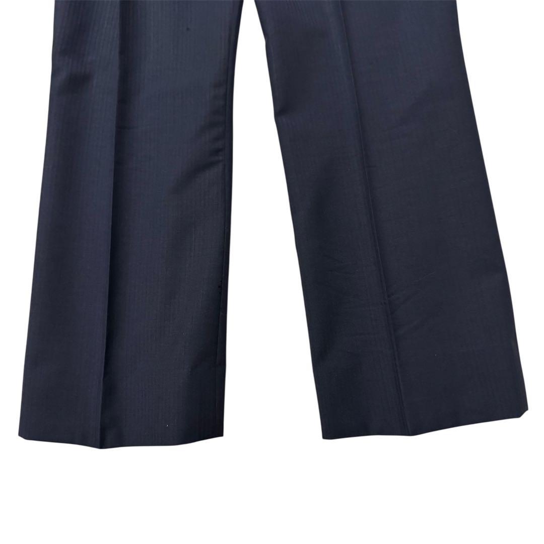 【美品】　Burberry スーツ　セットアップ　ネイビー モヘア　ストライプ