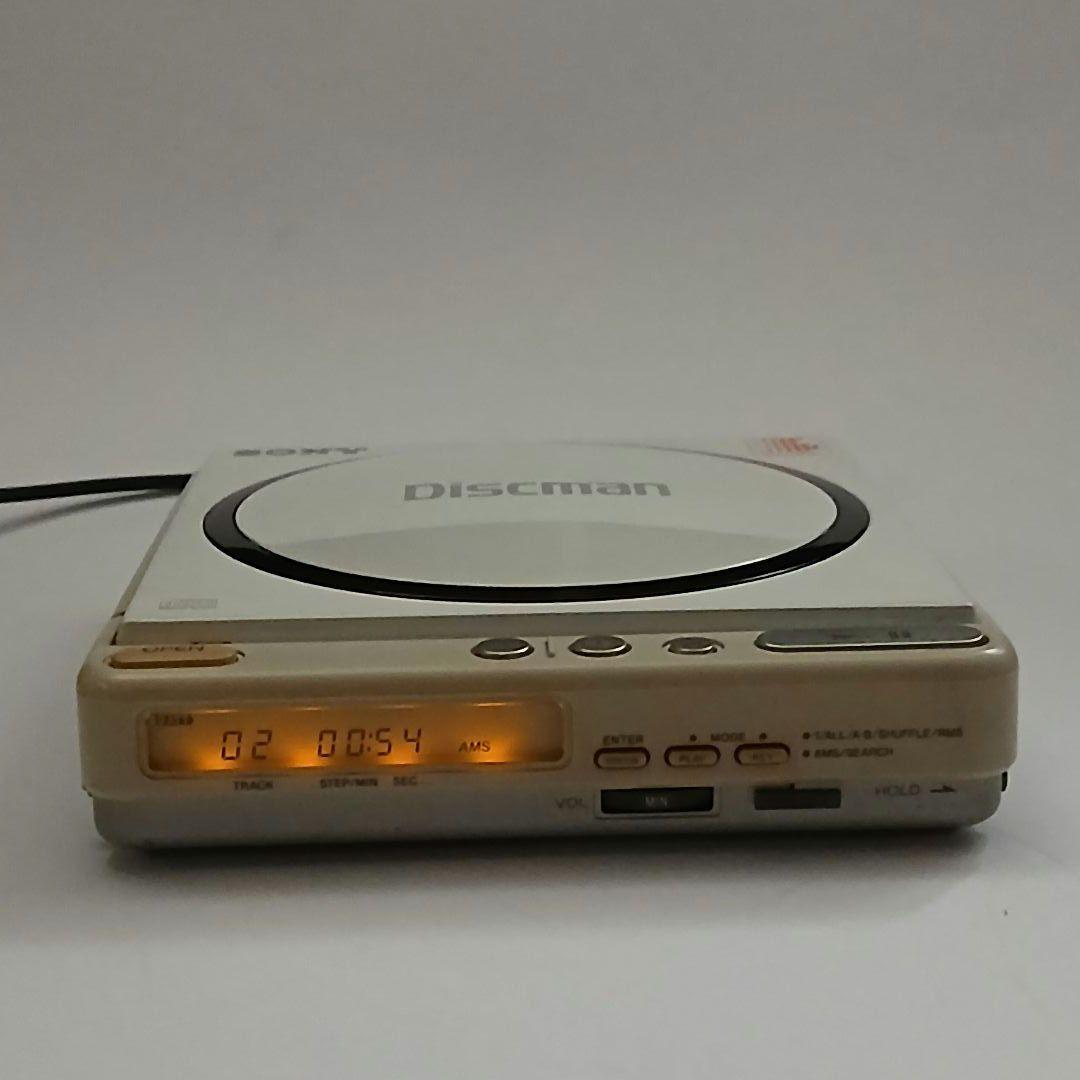 SONY ソニー Discman ディスクマン D-40 白色 【希少品】現状品