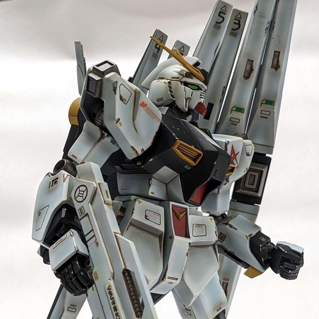 【ホビージャパン 波佐本英生 1999年製作 1/100νガンダム】完成品