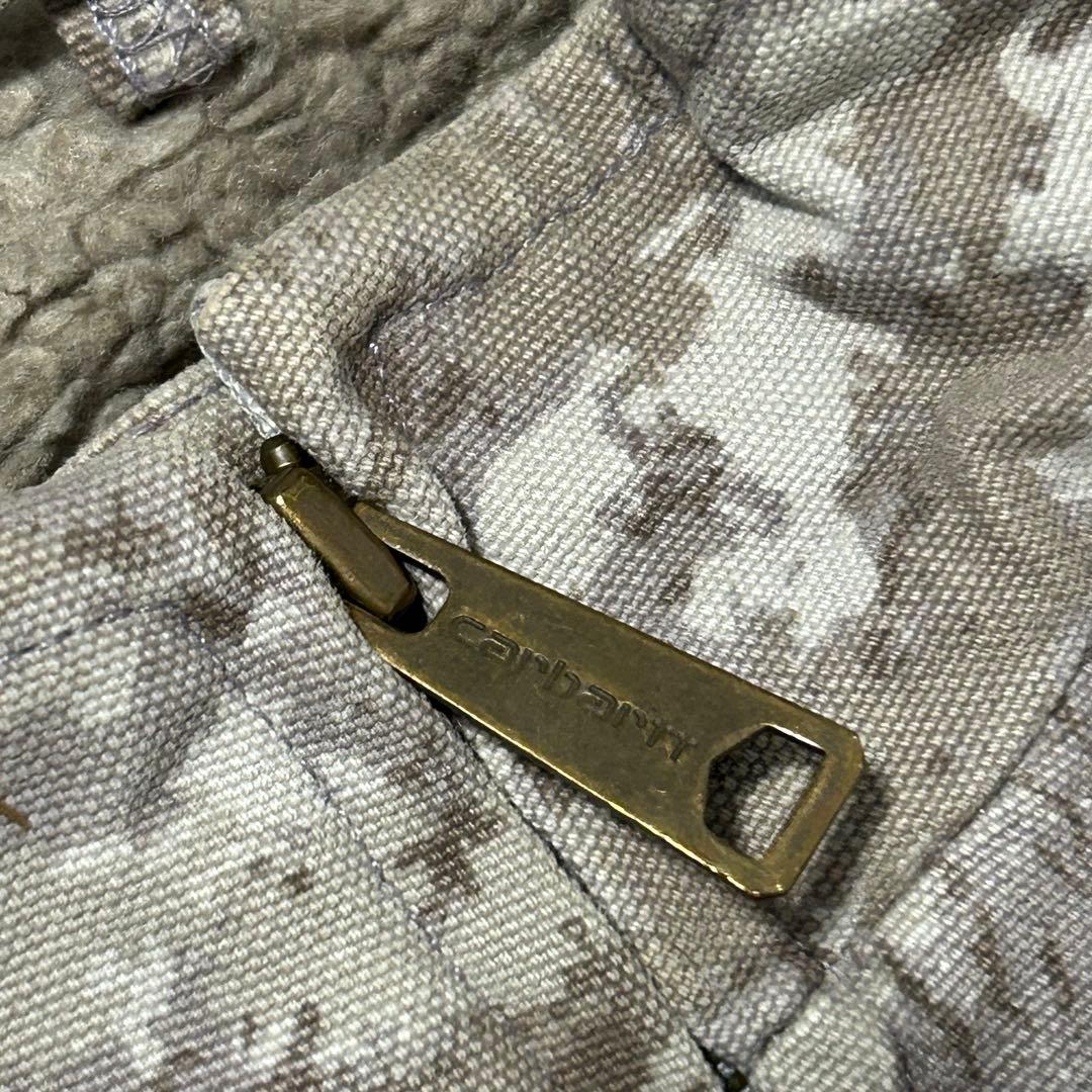 『Carhartt』カーハート　ダックベスト　ワークベスト　ジャケット　迷彩柄
