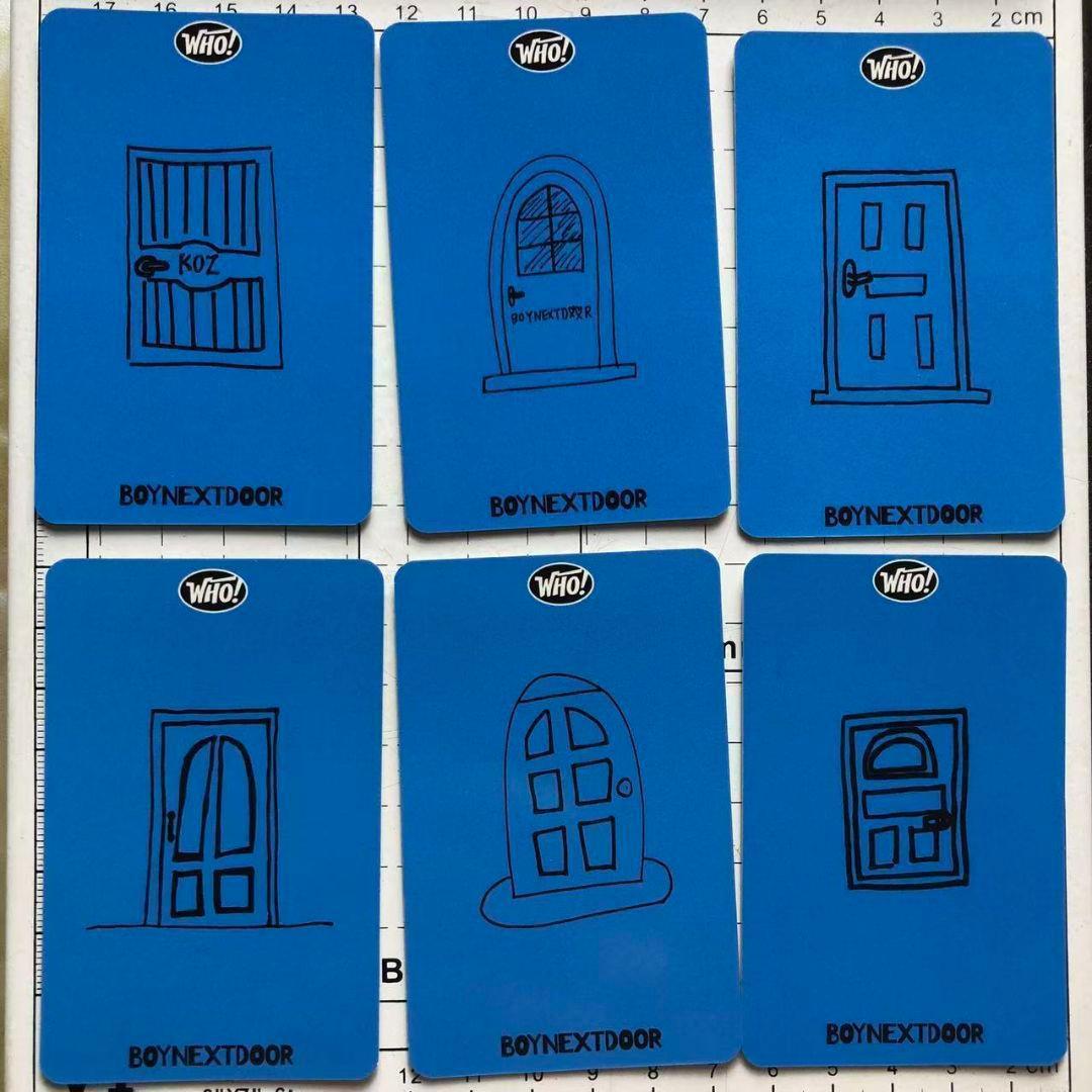 BOYNEXTDOOR WHO! 韓国 事前収録 サノク トレカ 6枚