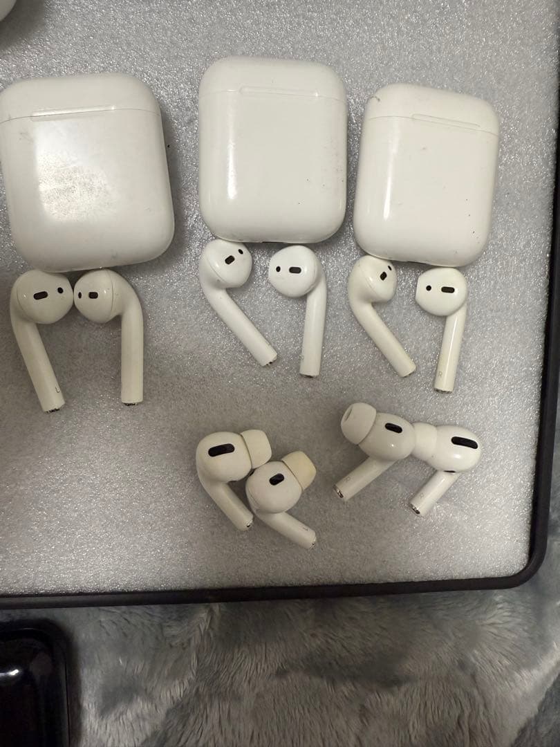 ジャンク品　ワイヤレスイヤホンセット（複数モデル）