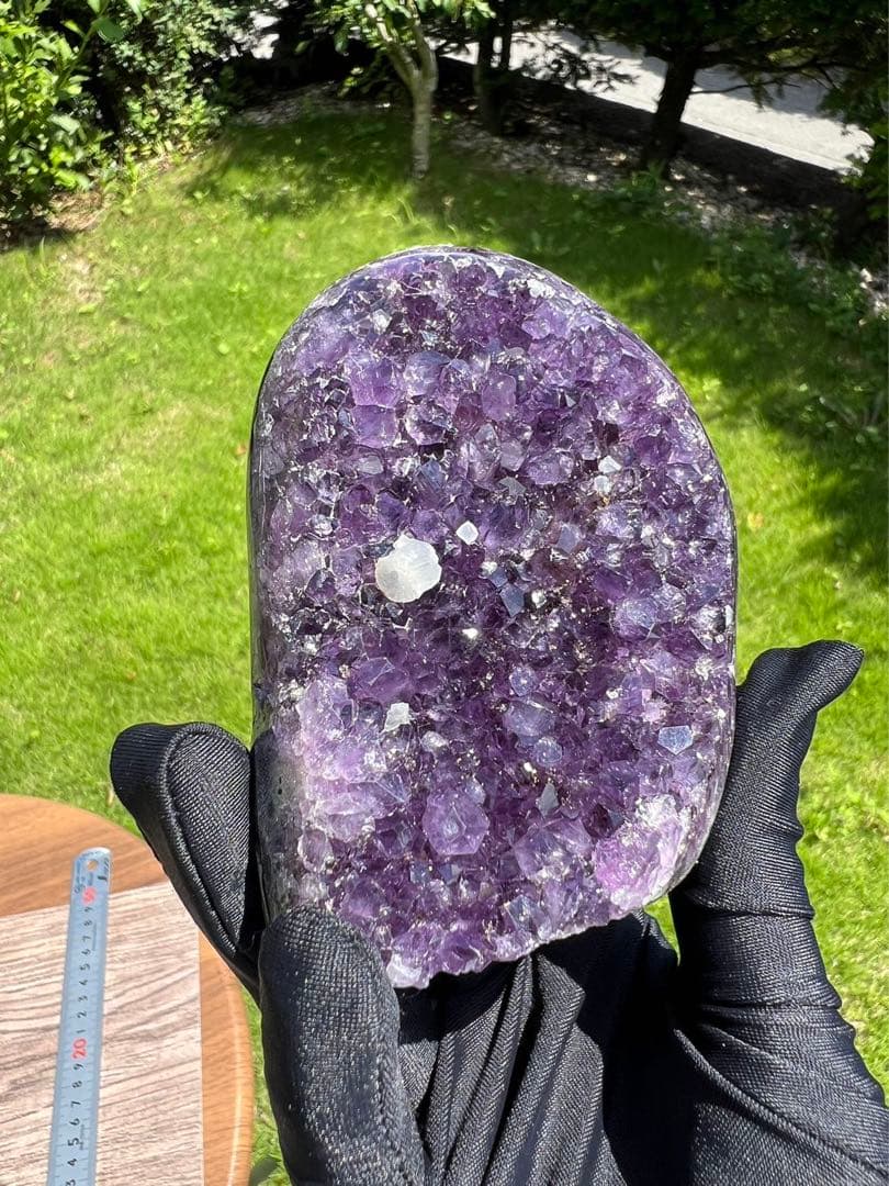 A729 高品質アメジストドーム クラスター ウルグアイ産 パワーストーン