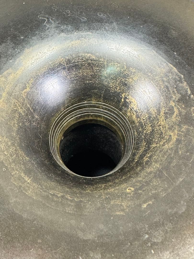 いけばな　池坊 唐銅花瓶 立花　花器　花瓶　華道具高さ:24.5cm