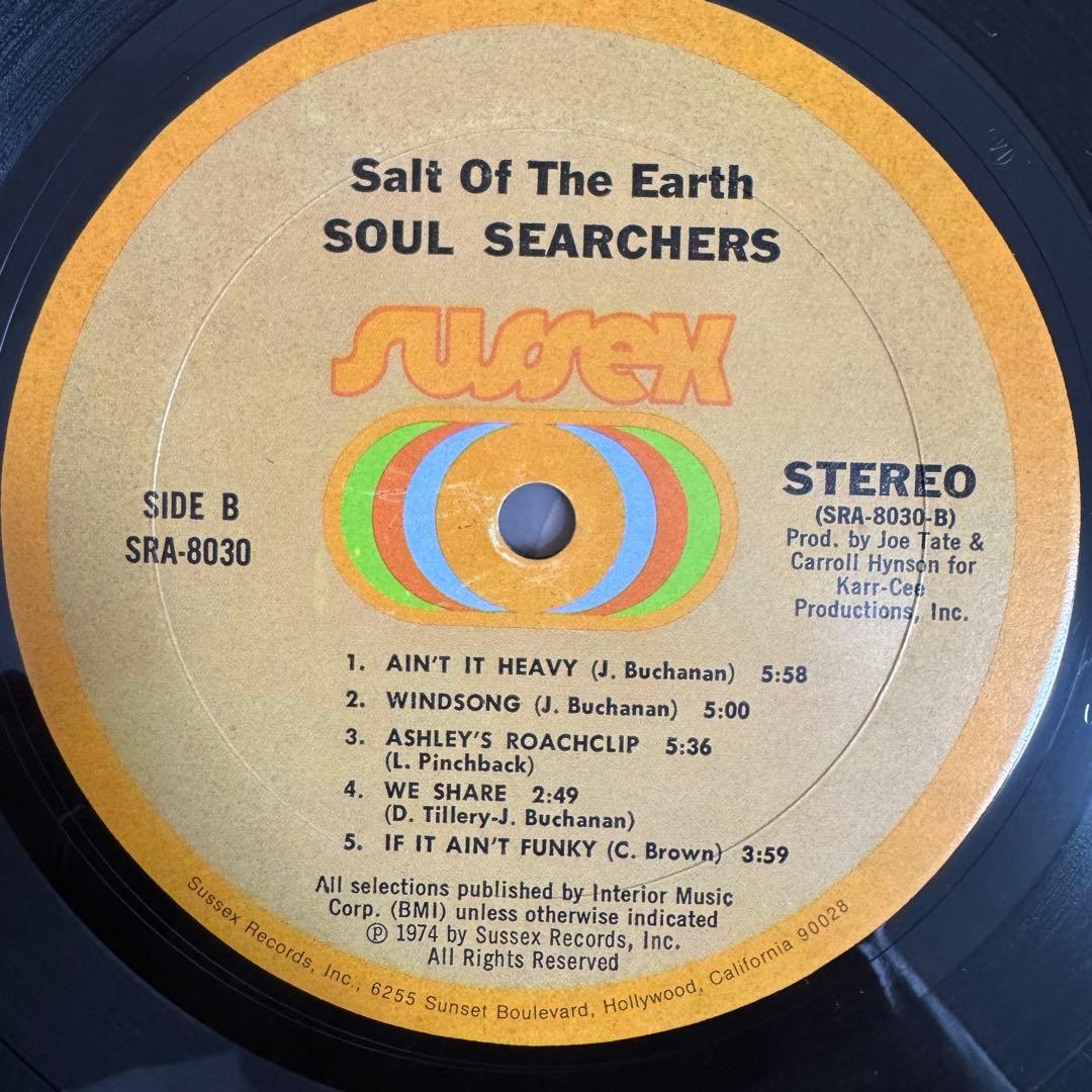 洋楽 Soul Searchers / Salt Of The Earth