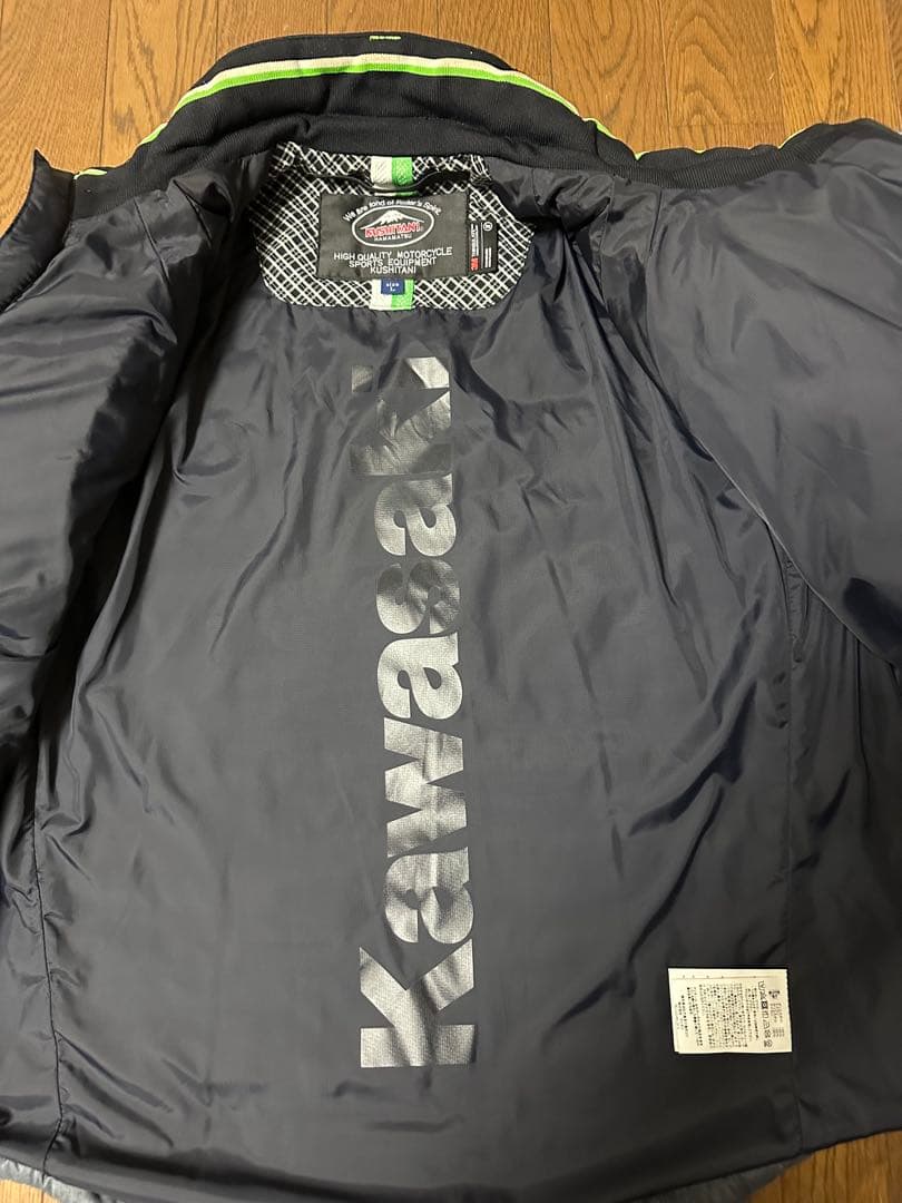 【テレサ】クシタニ カワサキ コラボ ウインターフィンジャケット