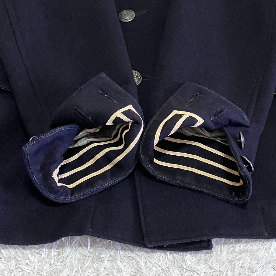 umii908 ピーコート ネイビー 銀ボタン 45R 45rpm 日本製