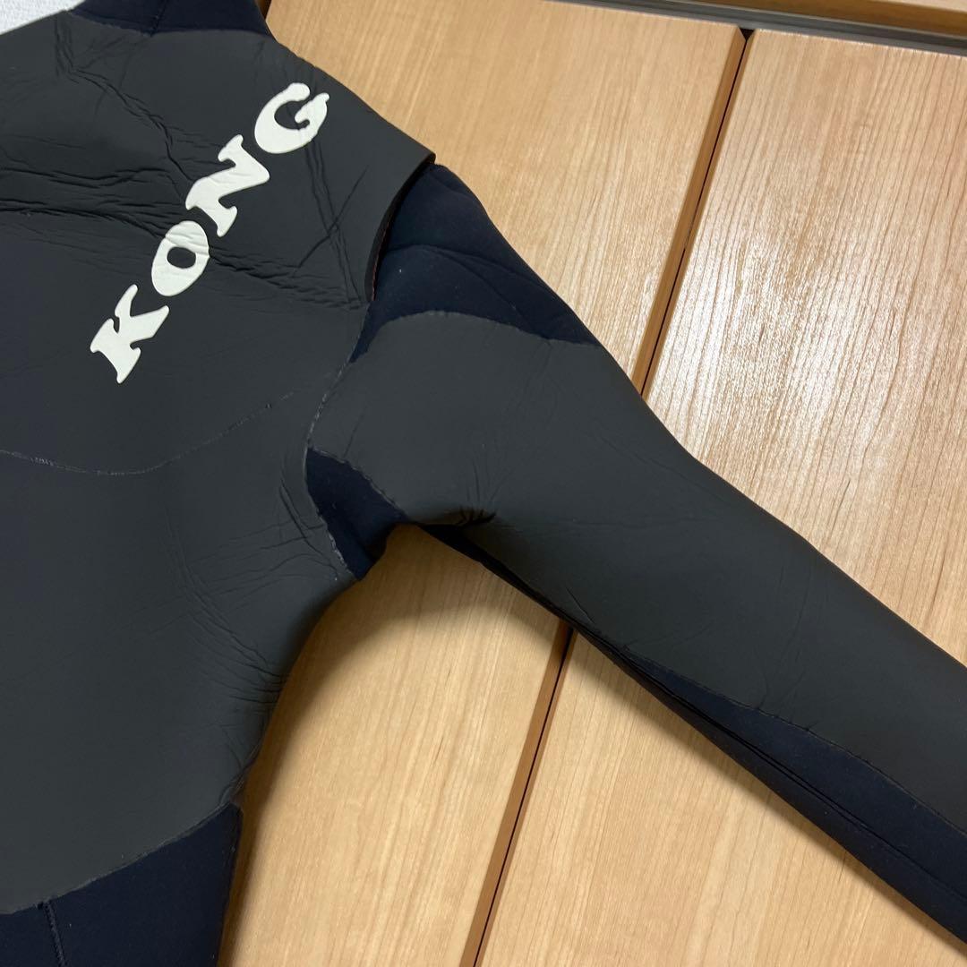 KONG セミドライウェットスーツ ブラック　ML