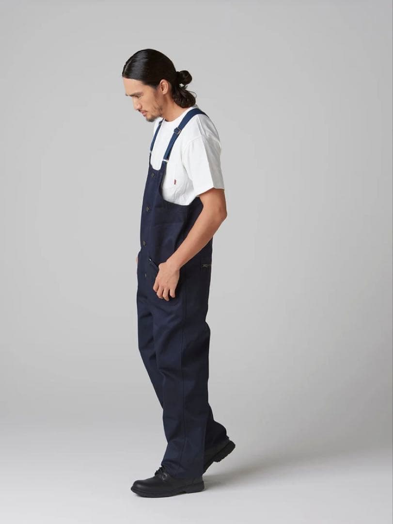 【新品】BLUCO ブルコ スタンダードオーバーオール XL 黒 ブラック