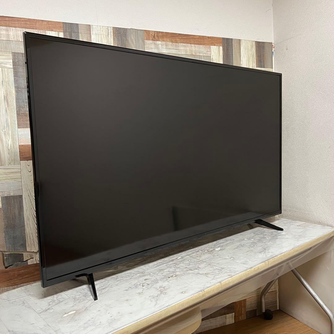 年内受渡❣️全国送料込3年前購入ティーズネット65型4K液晶テレビ東芝製LSI搭載