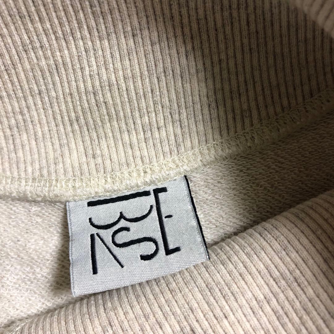 BASERANGE NAPE SWEAT SHIRT ベースレンジ アイボリー
