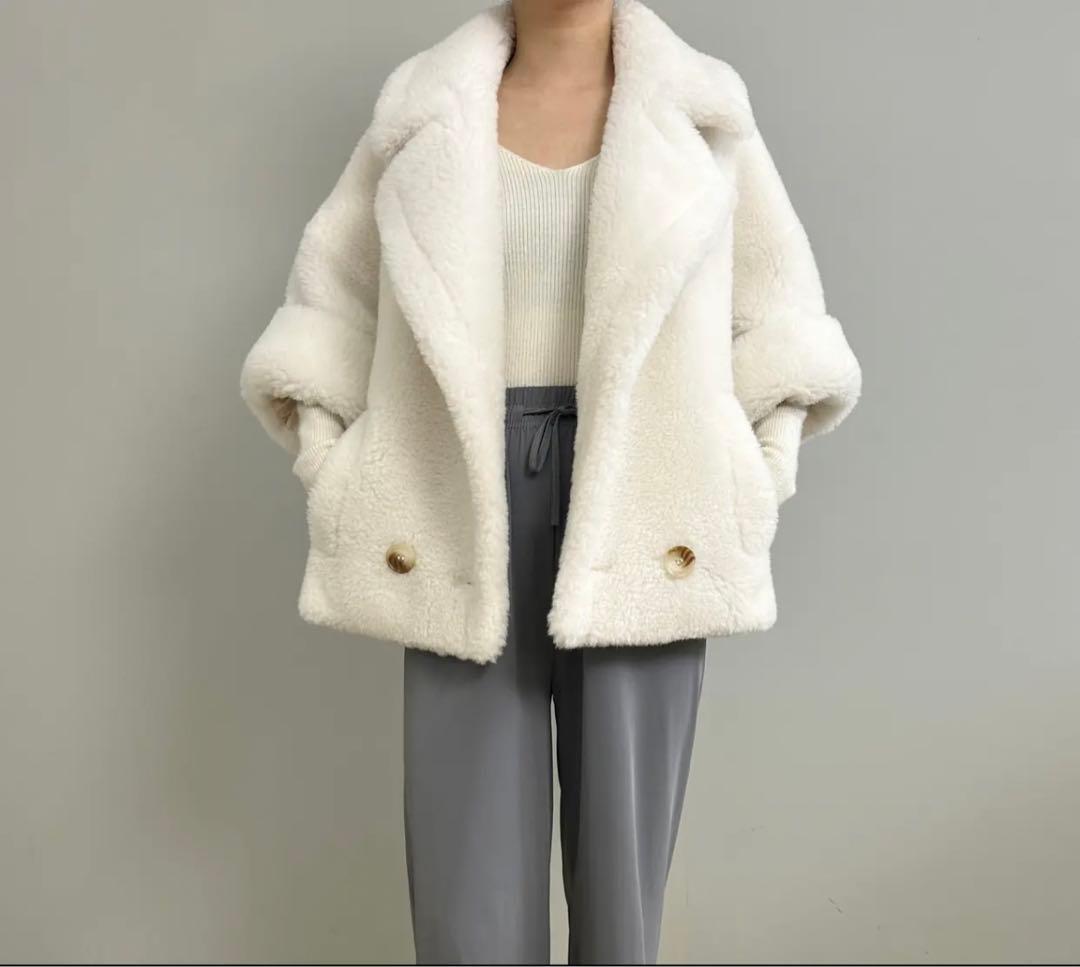 新品未使用 ベアテーラードコート アルパカ素材 MaxMaraお好きな方