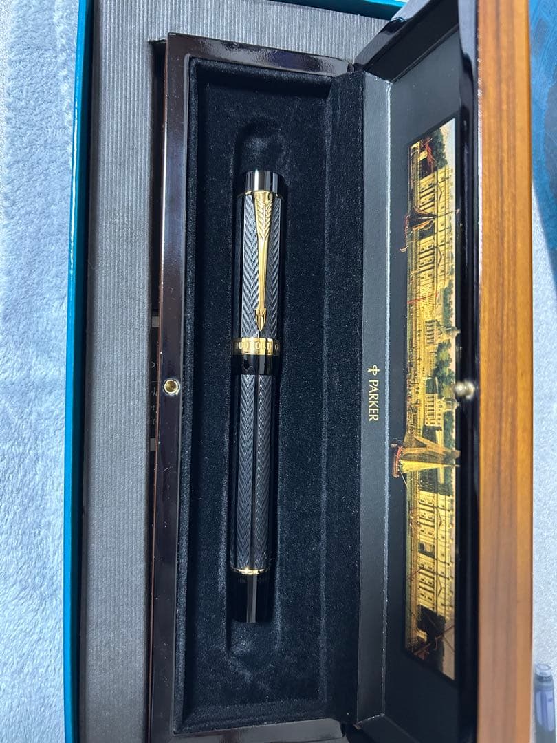 【極希少】ミレニアム　限定品　PARKER デュオフォールド　グリニッジ