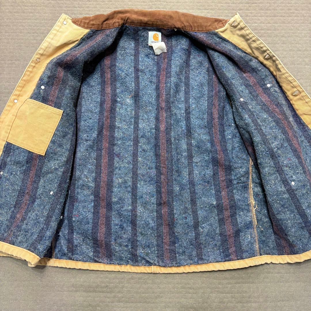 80s カーハート ダックカバーオール USA製 星タグ 雰囲気系 ブランケット