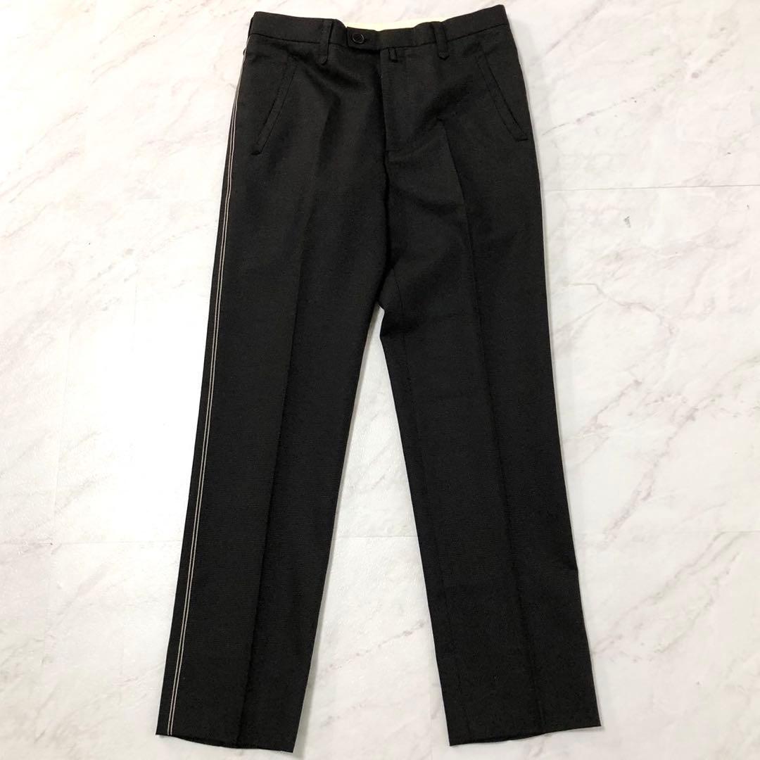 希少✨ポールスミスコレクション シングルスーツ 裏地総柄 サイドステッチ 黒