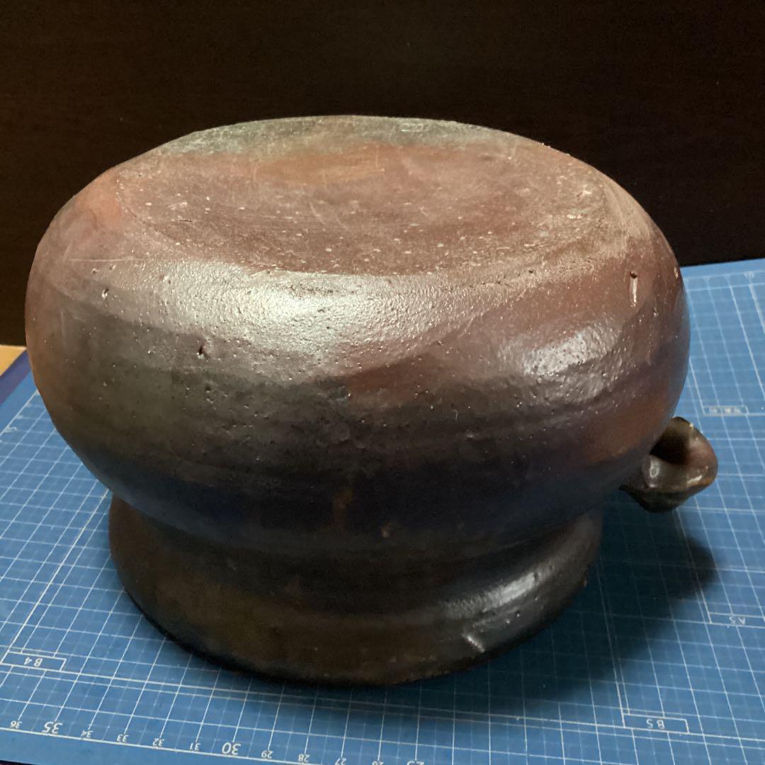 備前焼　茶道具　水指/水差