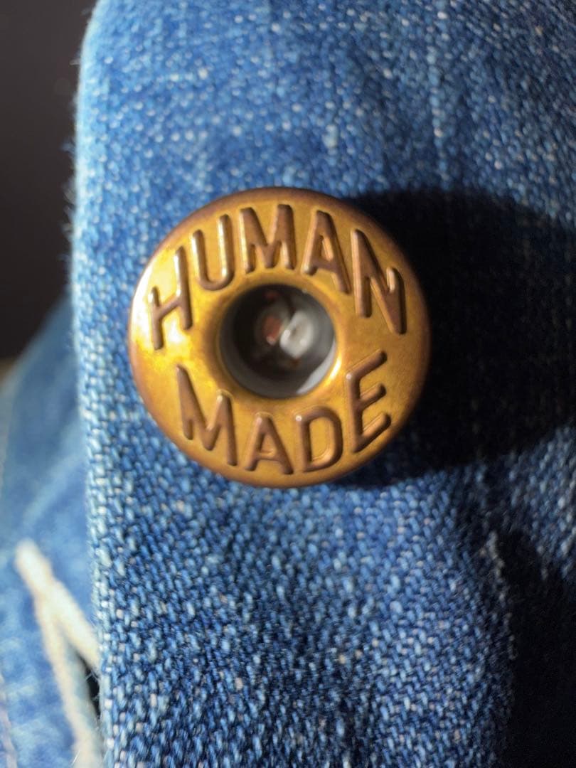 【値下げ】HUMAN MADE デニムオーバーオール【XL】