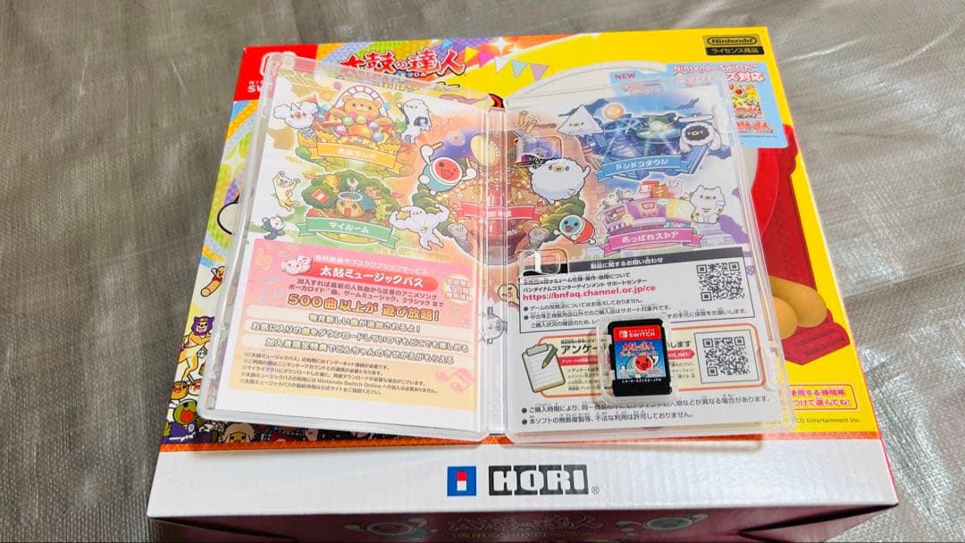 太鼓の達人 ドンダブルフェスティバル+ HORI 太鼓とバチ　Switch