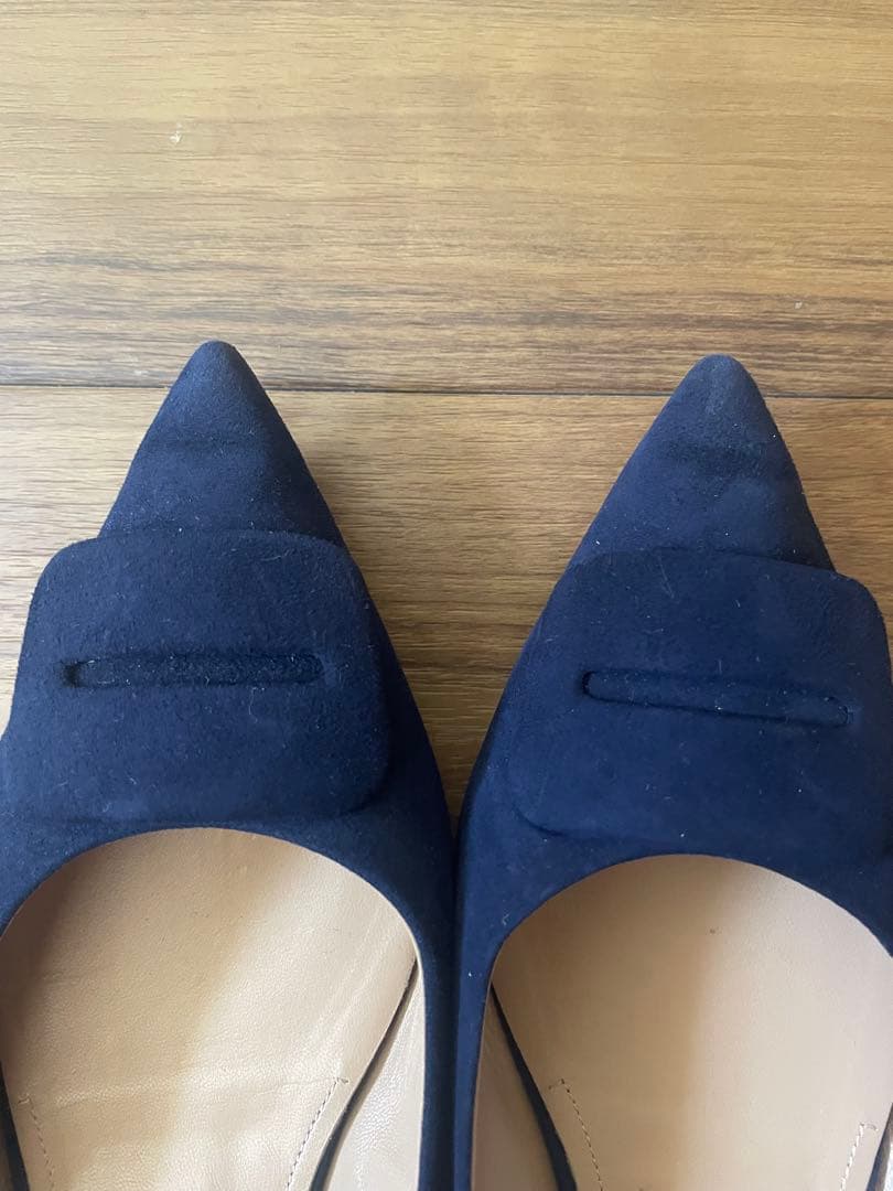 PELLICO FIBBIA ネイビー フラットシューズ