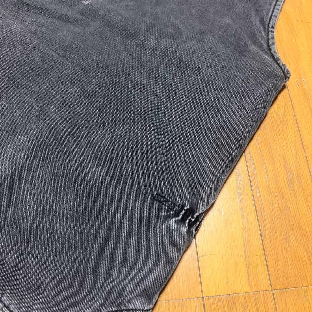 90’s usa 製Carhartt ベスト腰ゴム　雰囲気抜群