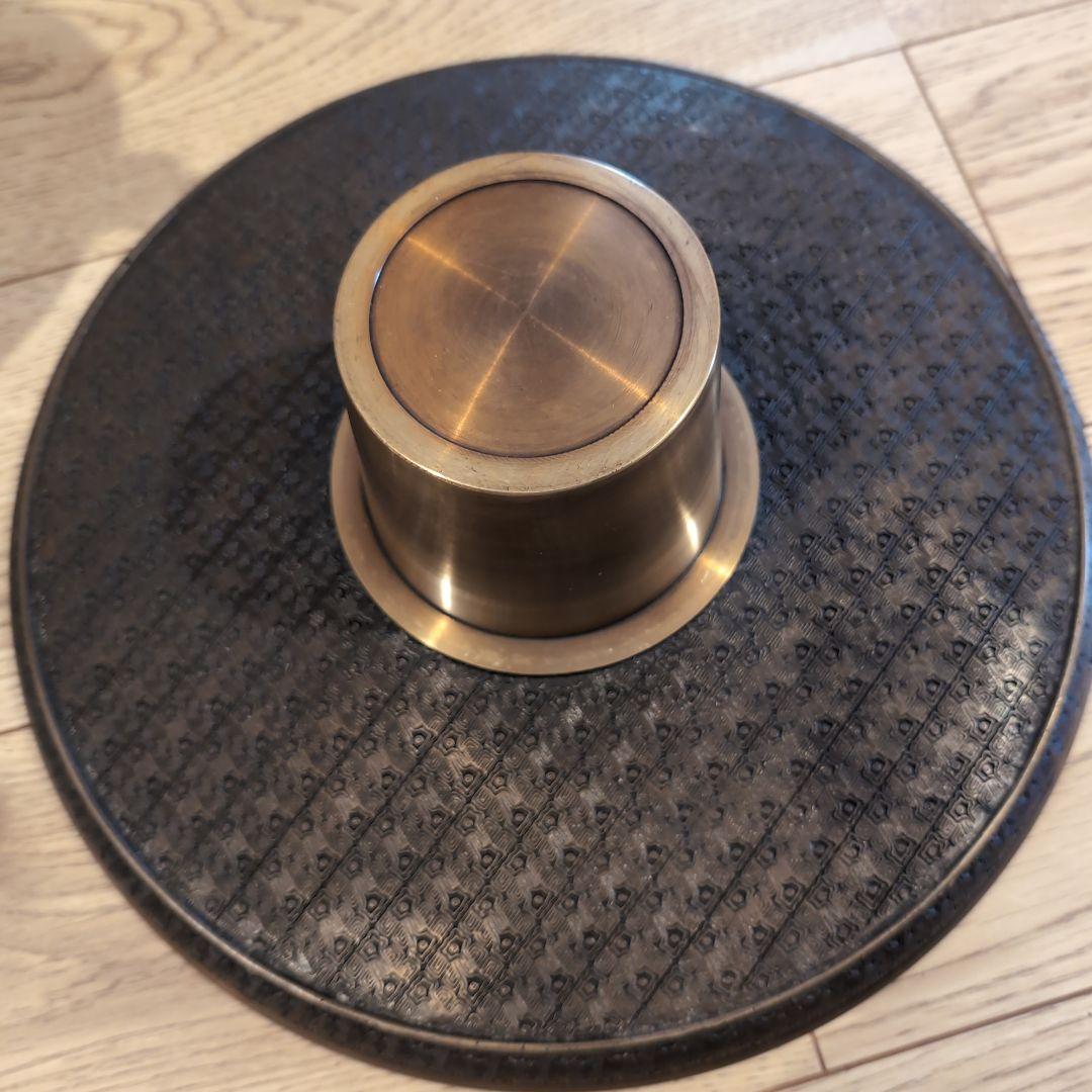 manchiドラゴン　龍　龍　彫刻 花器 皿型薄端 花器 花入 華道