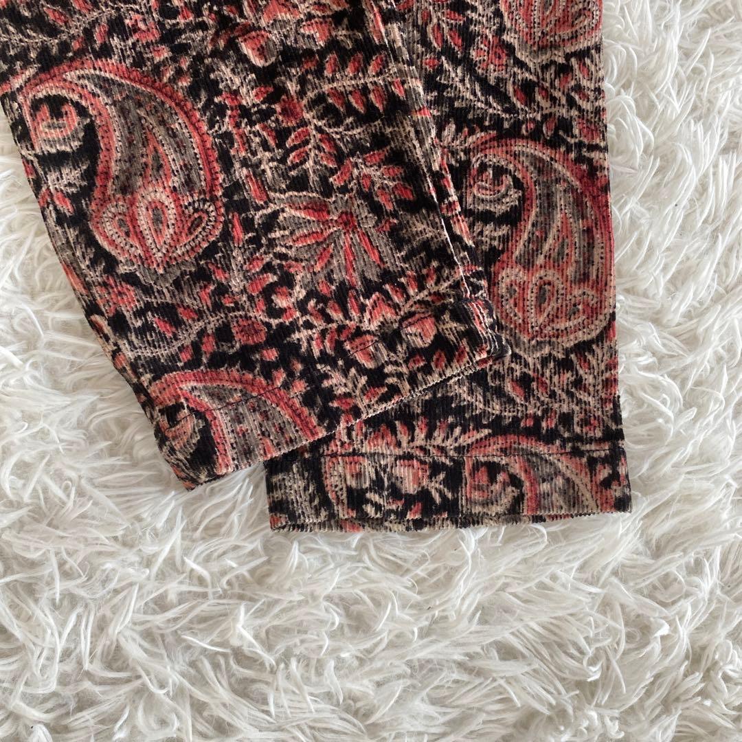 ケイちゃんエンジニアードガーメンツ ペイズリーコーデュロイ　セットアップ