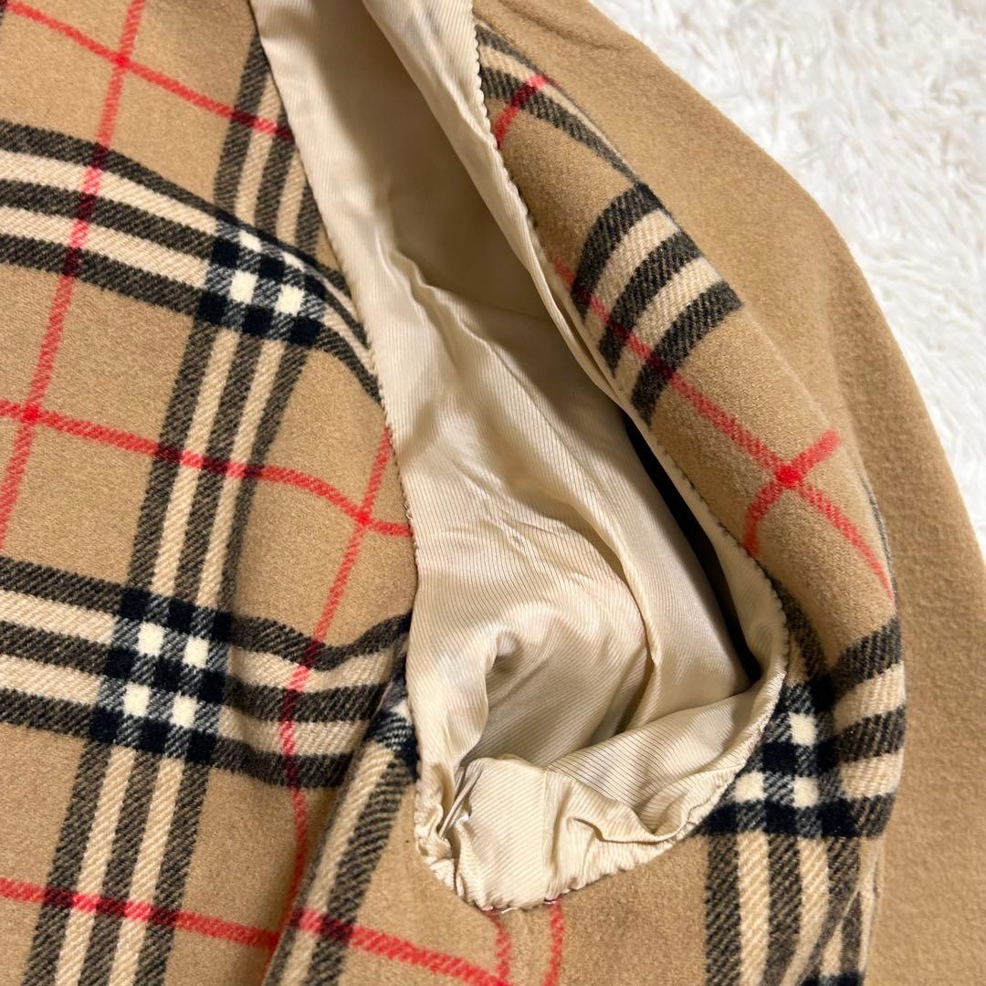 ✨カシミヤ混✨BURBERRY バーバリー　ウールコート　S