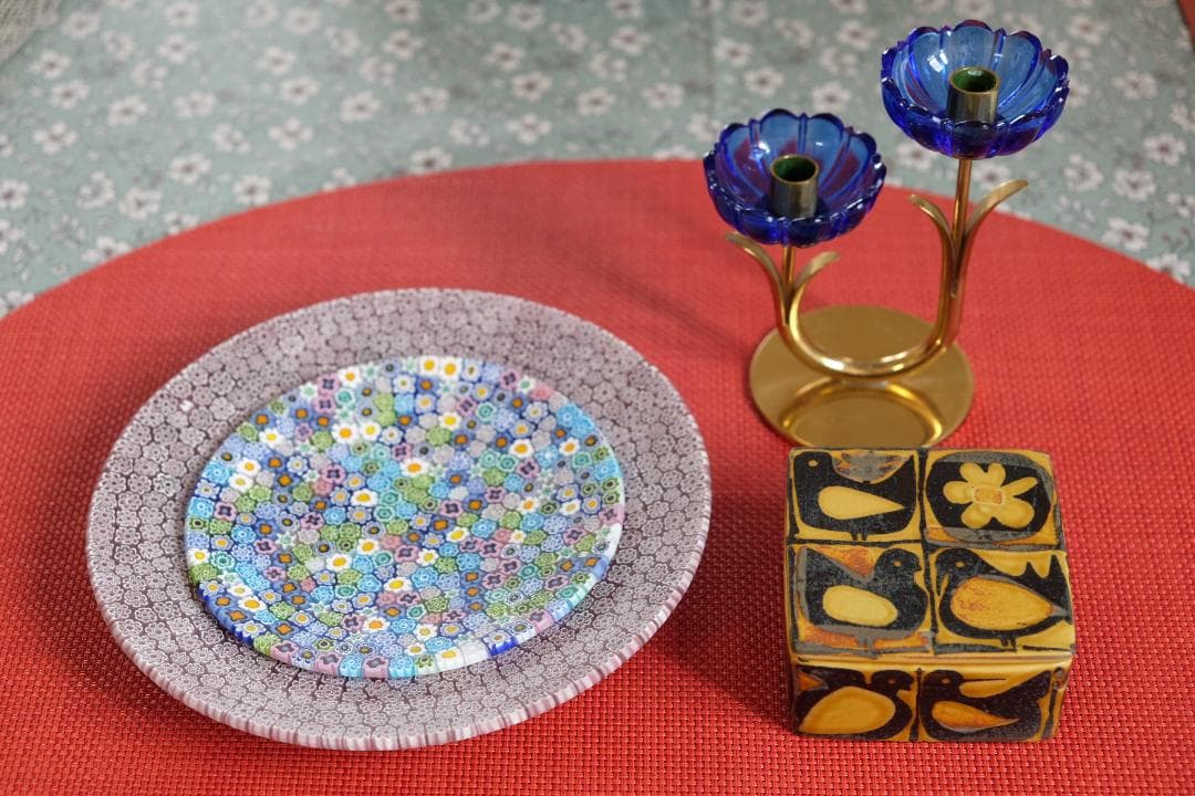 Baca バッカ テネラ 検)プレート アラビア クイストゴー ピンク パープル