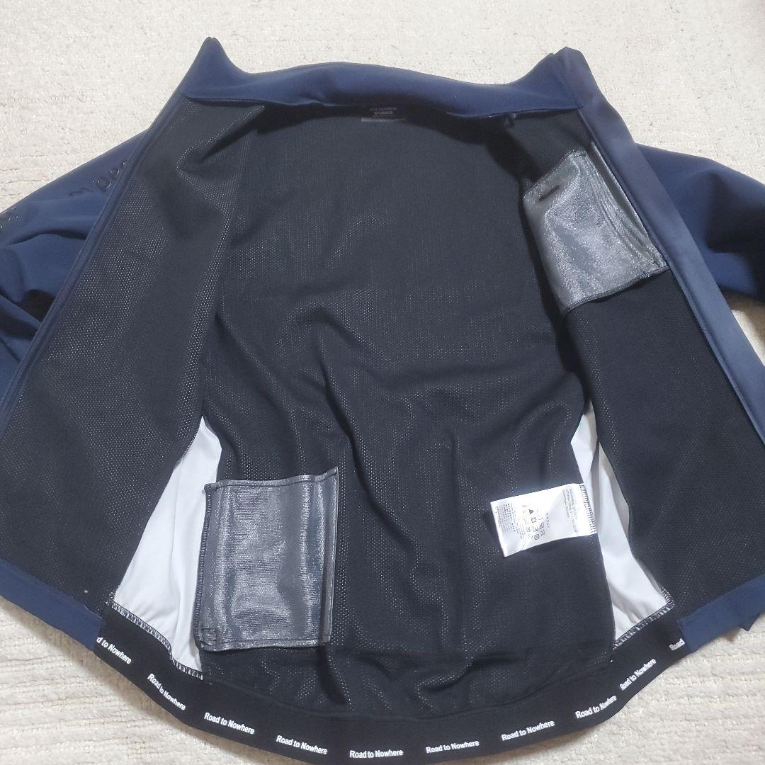 【美品】PAS NORMAL STUDIOSサイクルジャケット　紺M　イタリア製