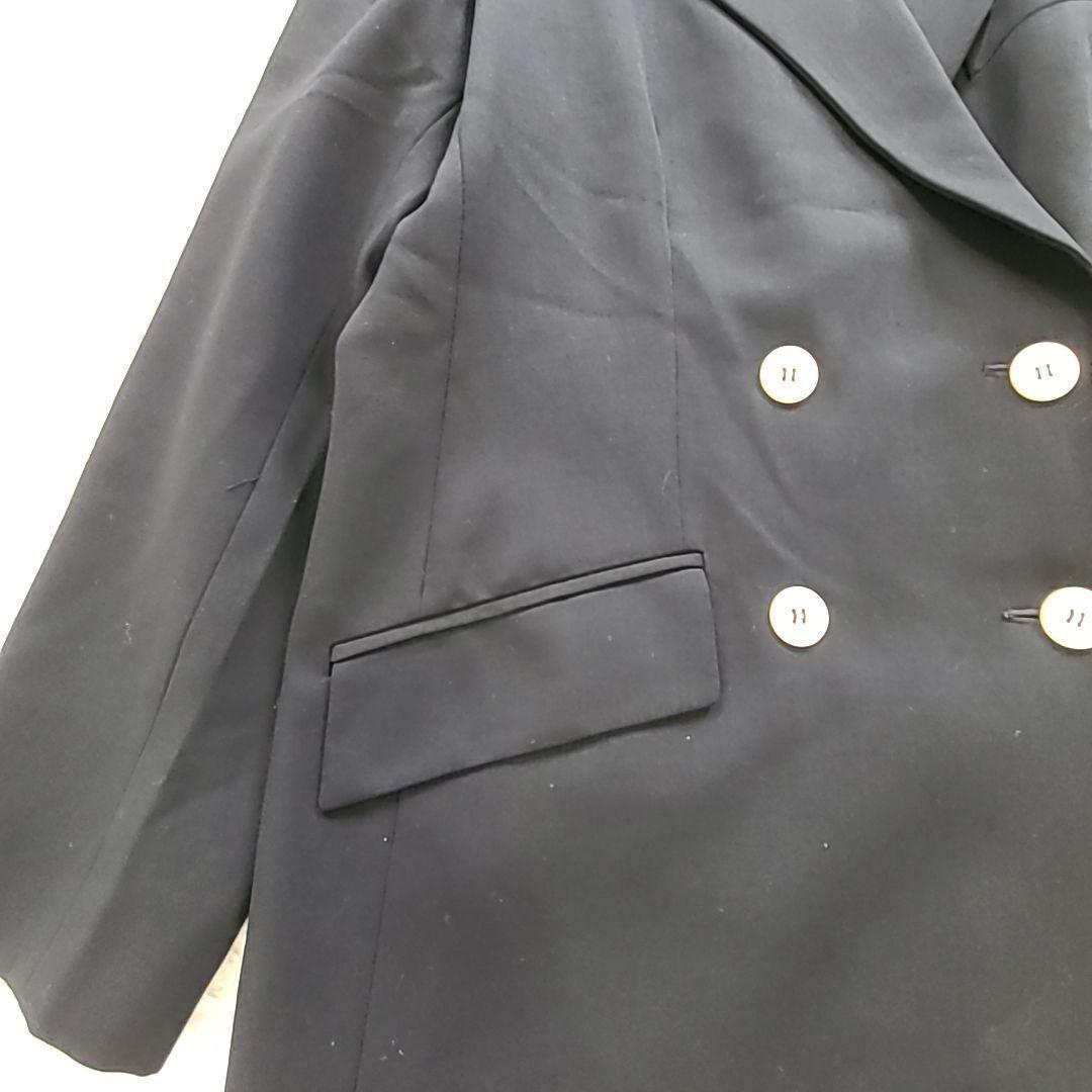 マックスマーラ 白タグ 美品 ダブルテーラードジャケットXL ロゴボタン