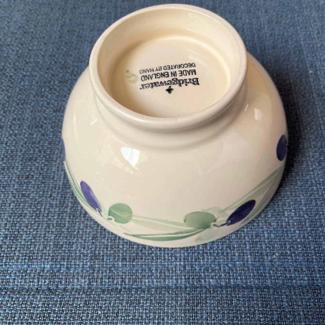 エマ・ブリッジウォーター　 オリーブ柄 カップ　カフェオレボウル　プレート