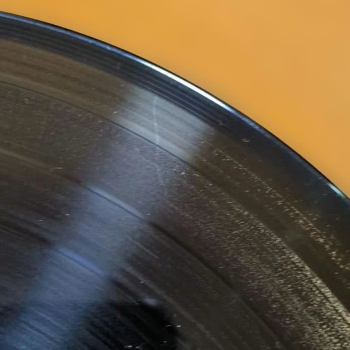 《帯無し》キッス／ダブル • プラチナム【ポスター付き】レコード