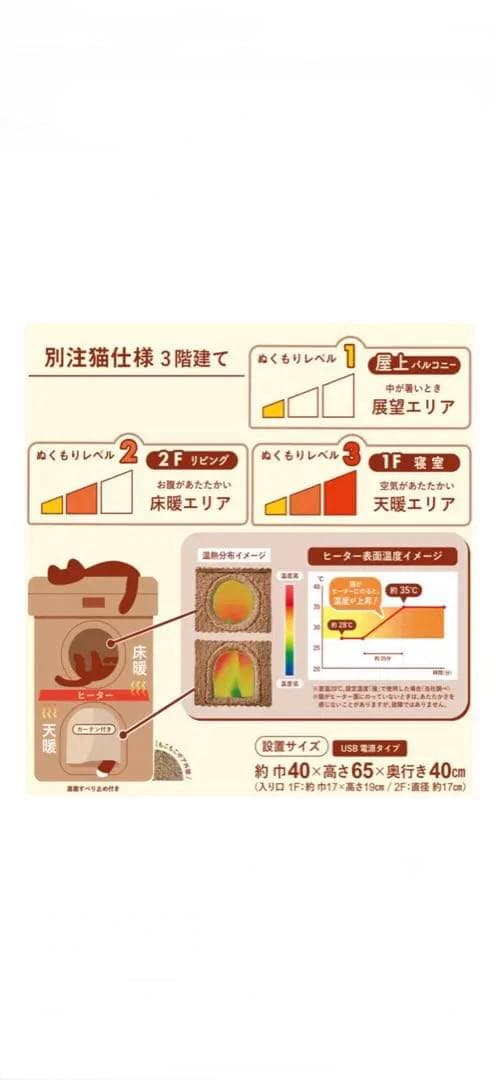 ペットヒーター　猫用