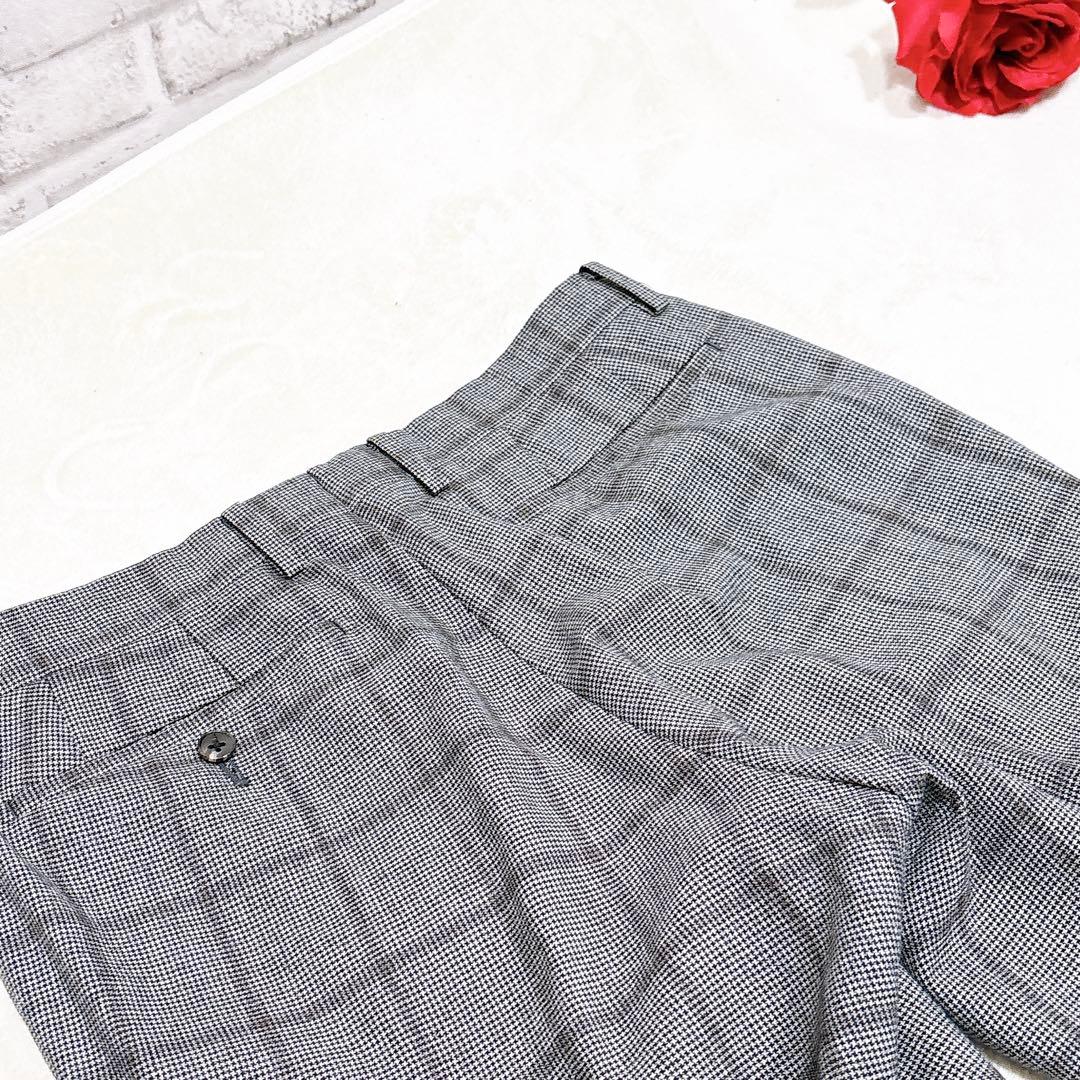 新品同様✨　ユニバーサルランゲージ　スーツ　セットアップ　グレンチェック　グレー