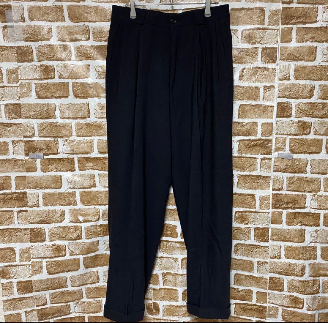 【美品・高級　黒タグ】GIORGIO ARMANI セットアップ　ダブル