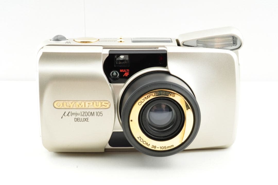 美品　OLYMPUS μ mju ZOOM 105 ミュー フィルムカメラ
