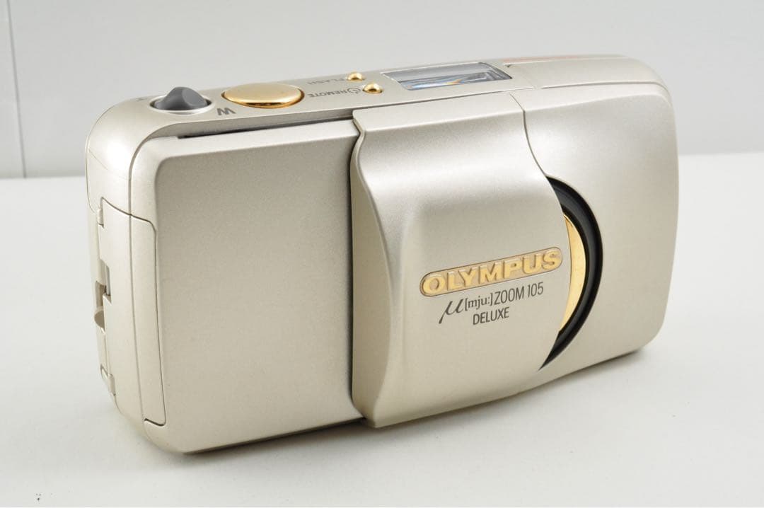 美品　OLYMPUS μ mju ZOOM 105 ミュー フィルムカメラ