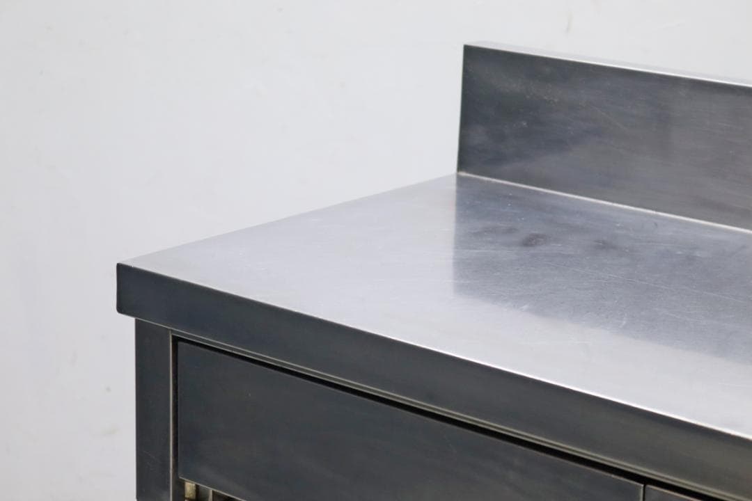 ステンレス 作業台 コンソール キャビネット 収納 キッチン カウンター