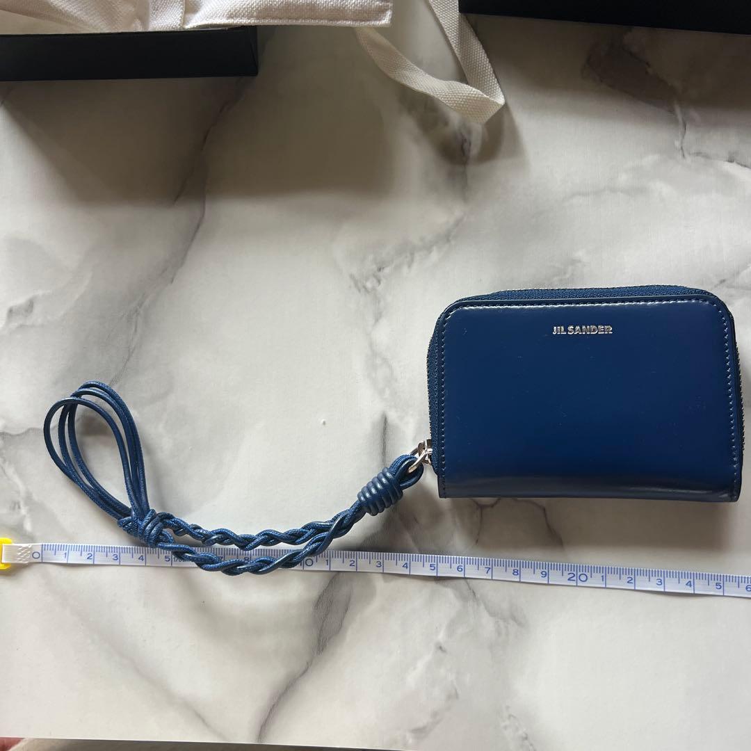 【極美品】JIL SANDER ジルサンダー ブルー ケース