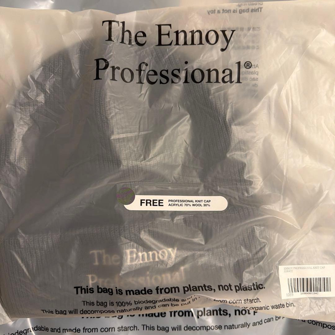 未開封！The Ennoy Professional ニット帽 グレー