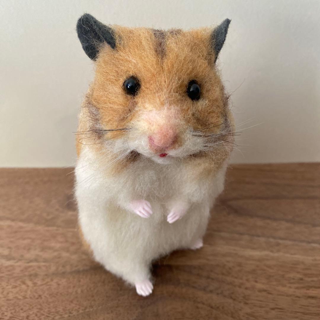 【羊毛フェルト】ハムスター★オーダー（みっちー）