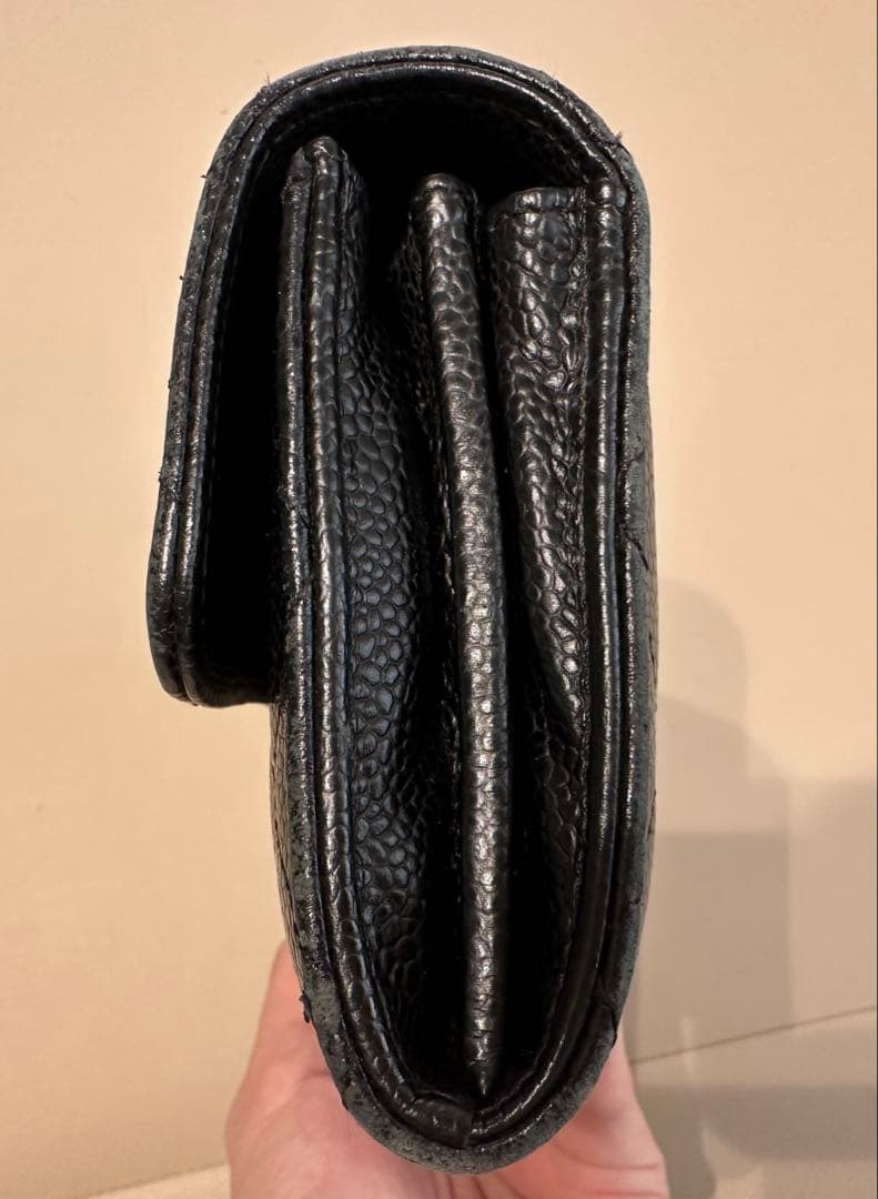 CHANEL マトラッセ ラムスキン 長財布