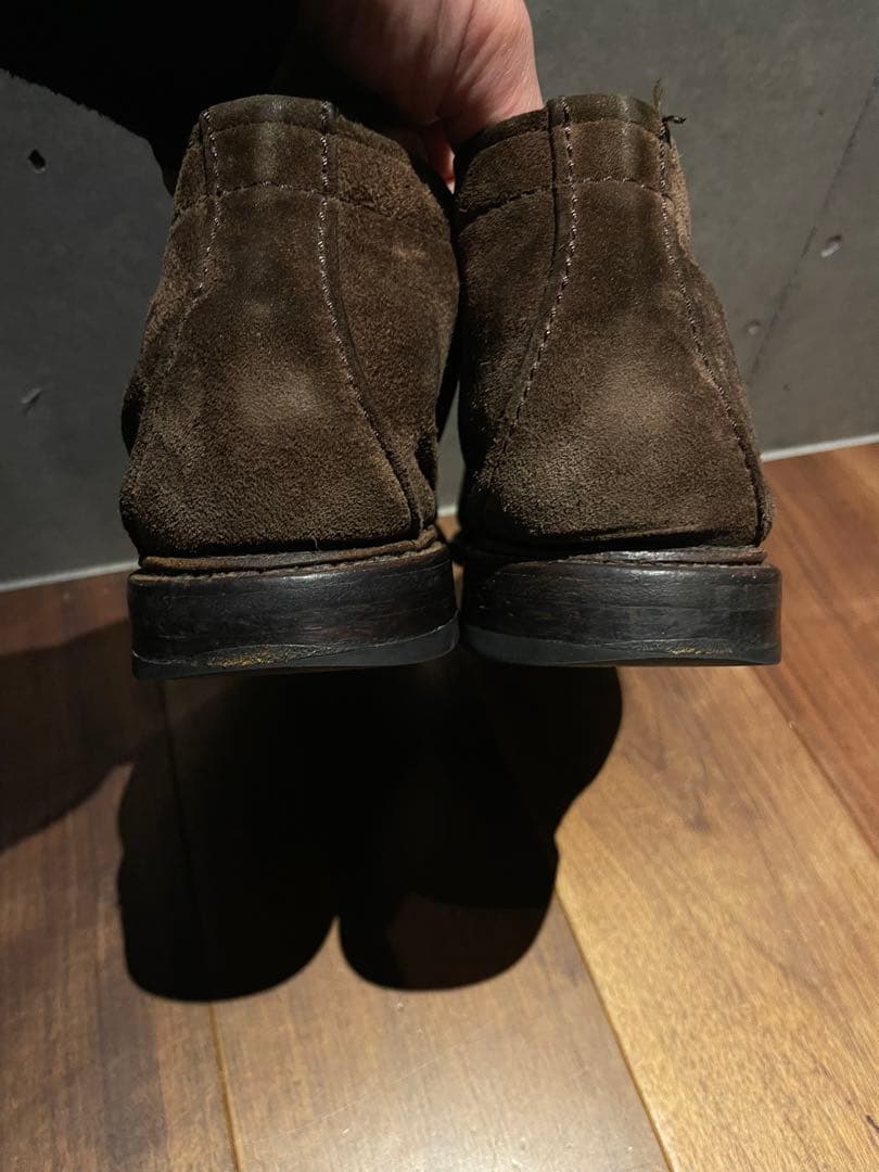 オールデン チャッカブーツ　スエード