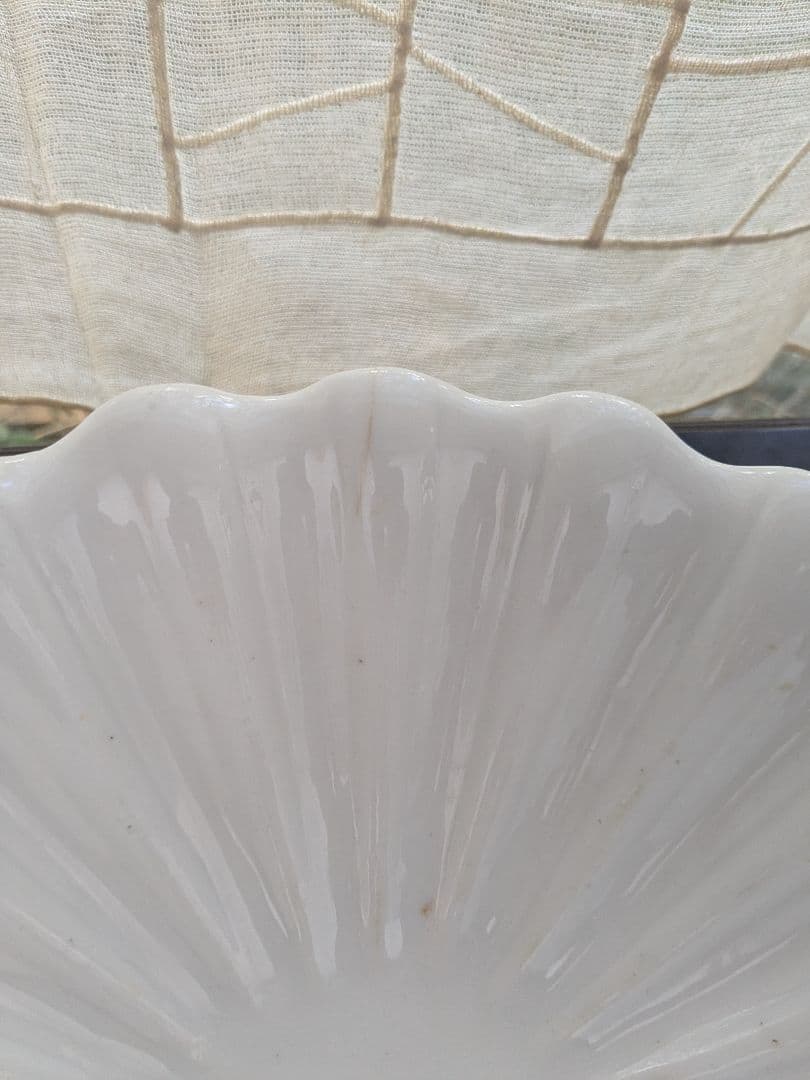 フランスアンティーク　輪花　サラディエ