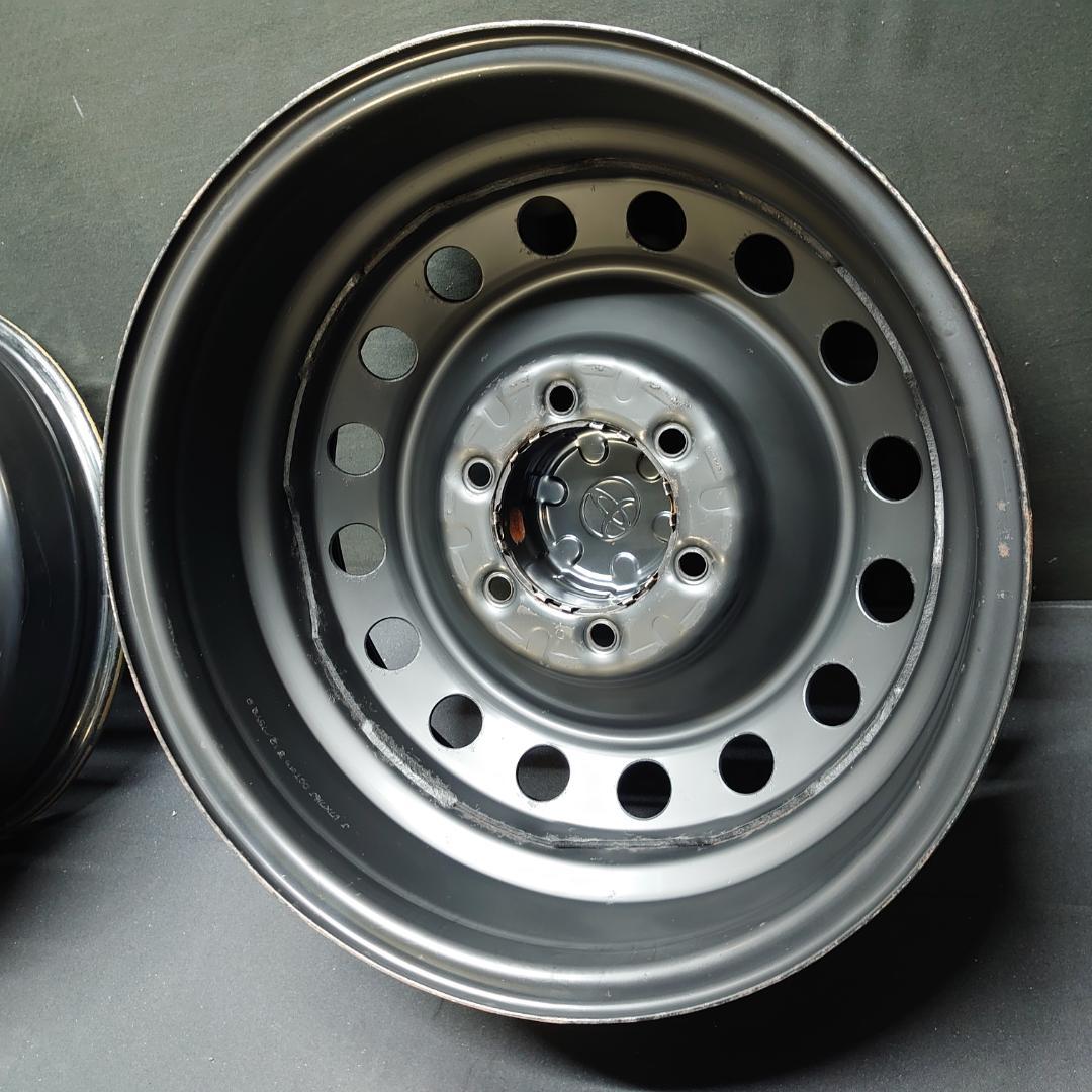 トヨタ純正 スチール 17x7.5J +15 FJクルーザー ハイラックス 4本