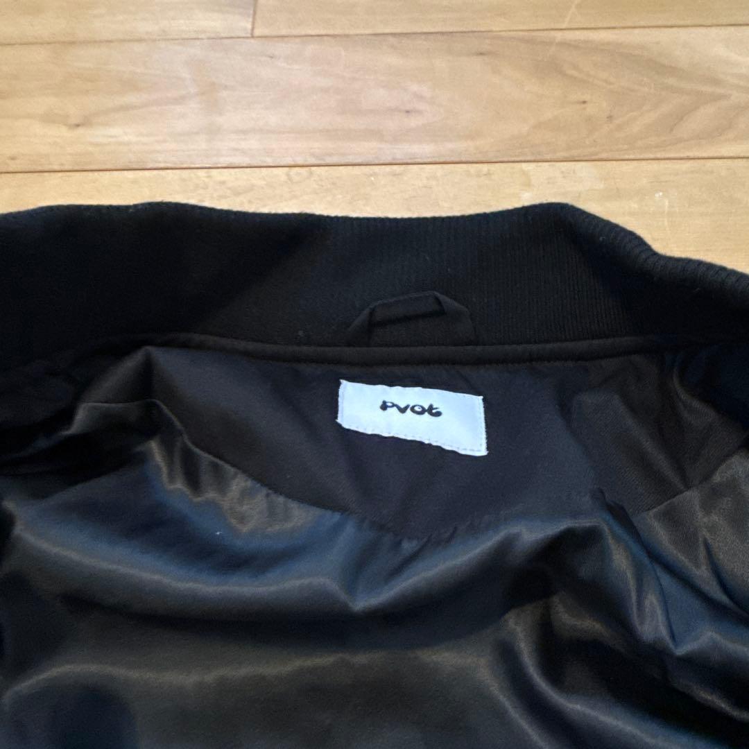 pvot ジャケット XL スタジャン　ブラック