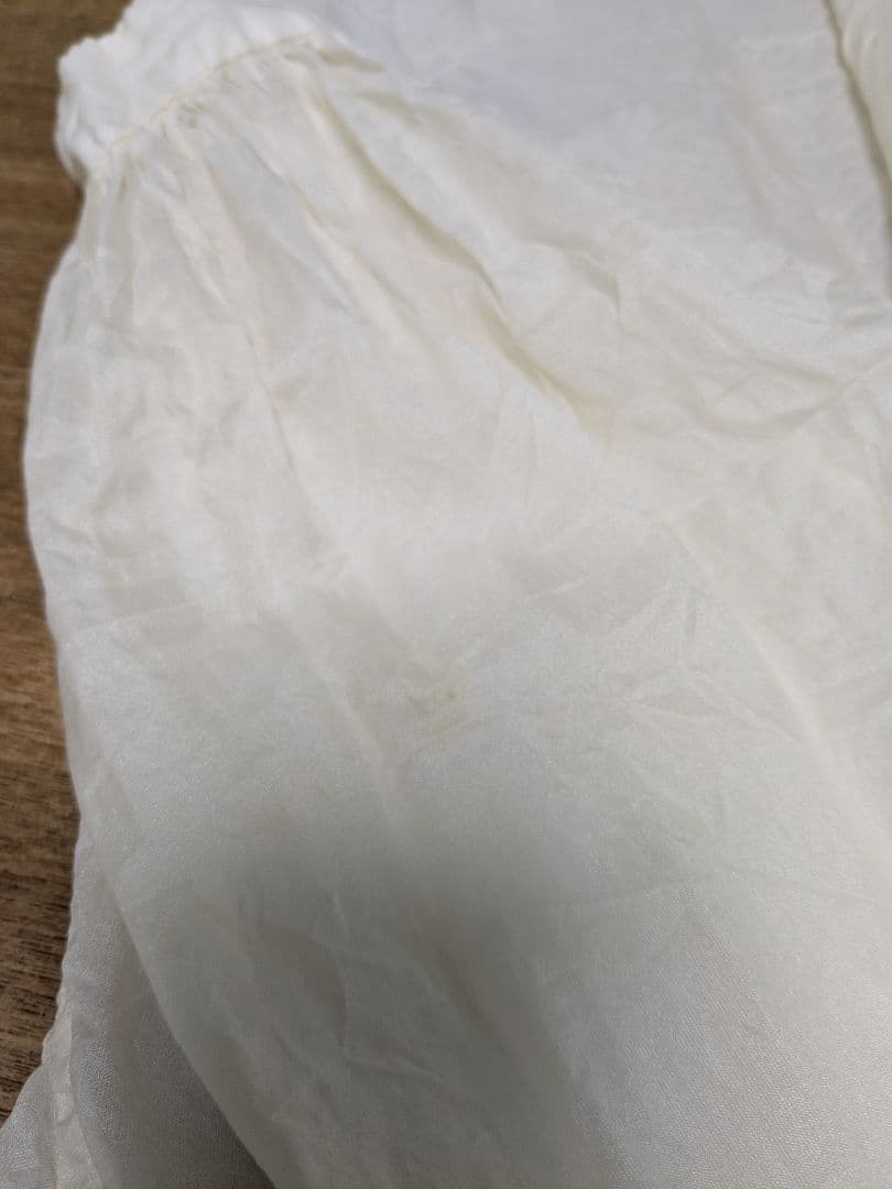 も*も様 ARTS＆SCIENCE　ギャザー　チャーチ　スモック　ブラウス　シル